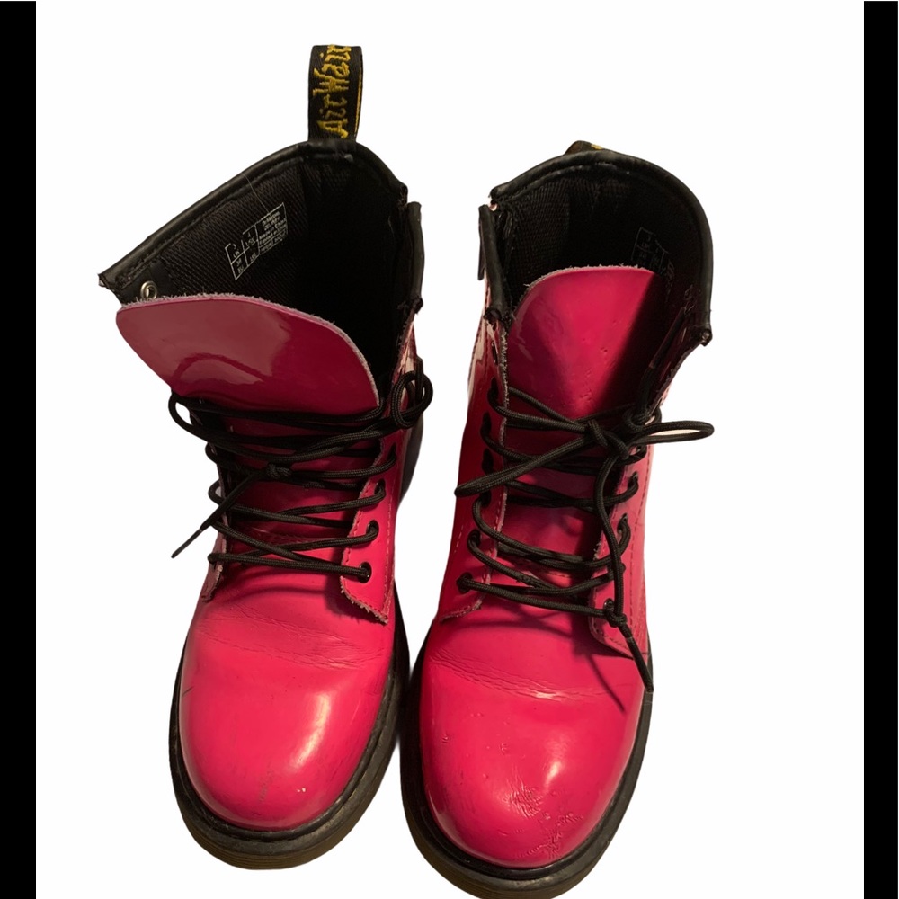 Dr. Martens women’s Delaney combat boots